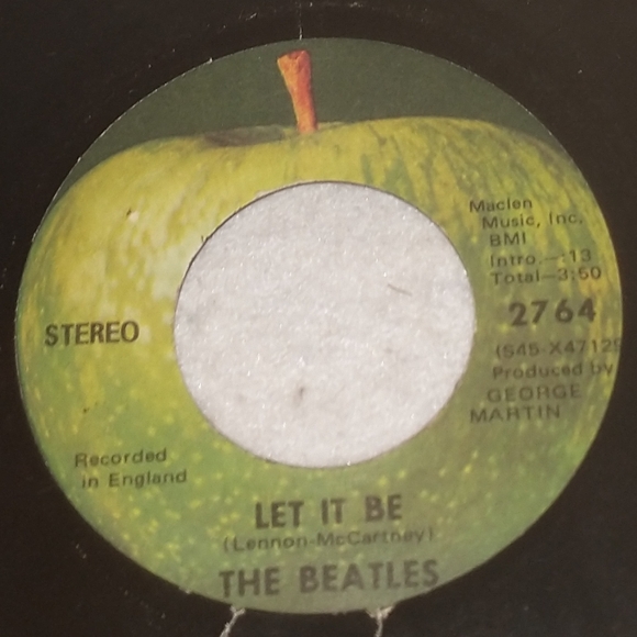 THE BEATLES Let It Be / You Know My Name 45 RPM (Apple 2764) Good Christmas Gift - Picture 4 of 7